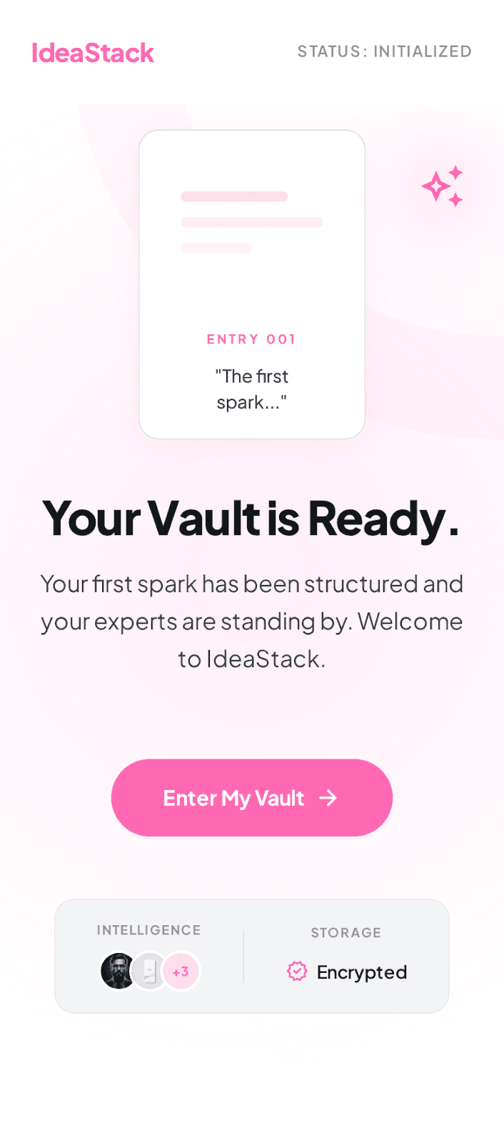 Idea Stack — structured thinking system